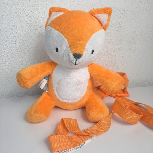 Goldbug On the Go Plush Fox Backpack Leash Toddler Safety Harness - Picture 1 of 6